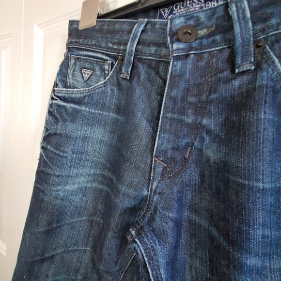 Guess Jeans Slim Straight, Mens, Size 29 - Picture 3 of 11